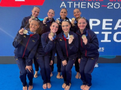 Doble corona europea júnior para el Club Natación Sincro Sevilla con Daniela Velázquez