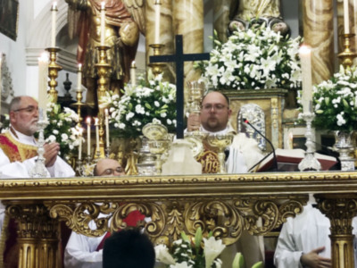 Luis Carlos Vilches Sánchez, ordenado sacerdote, descubrió su vocación gracias a la Virgen de Regla y al Cristo de Las Misericordias.