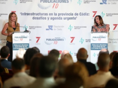 La presidenta de la Diputación reclama la mejora urgente de las comunicaciones en la provincia de Cádiz