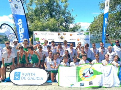 El Club Náutico Sevilla, vencedor absoluto del Nacional de remo olímpico alevín, infantil y veterano