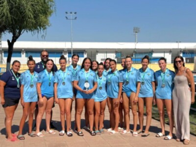 Subtítulo del Club Waterpolo Dos Hermanas PQS para echar el cierre al curso regional 2024/2025