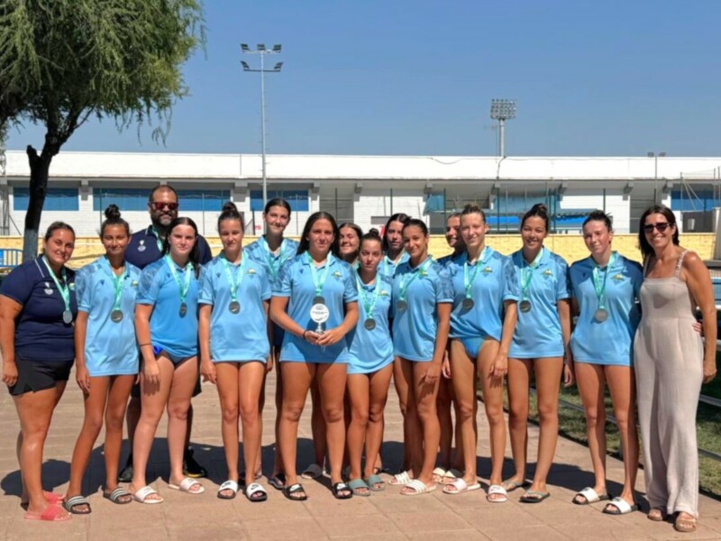 Subtítulo del Club Waterpolo Dos Hermanas PQS para echar el cierre al curso regional 2024/2025