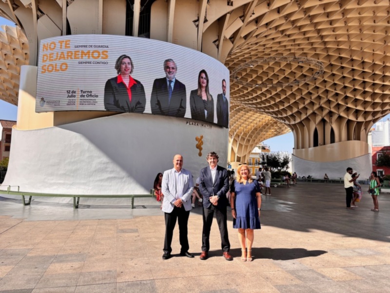 El ICAS reconoce a los más de 2.000 abogados y abogadas de Sevilla en primera línea por la Justicia Gratuita