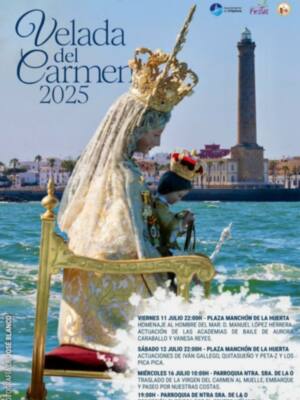 Chipiona vive desde hoy sus Fiestas de la Virgen del Carmen